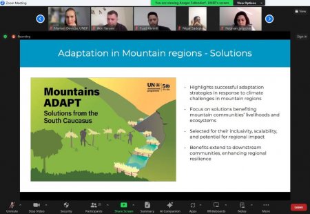 Coğrafiya İnstitutunun əməkdaşları dağlar ADAPT layihəsi üzrə tədbirdə iştirak ediblər - FOTO