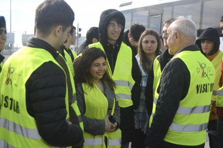 AzTU- nun bir qrup tələbəsi Bakı Limanına səfər edib