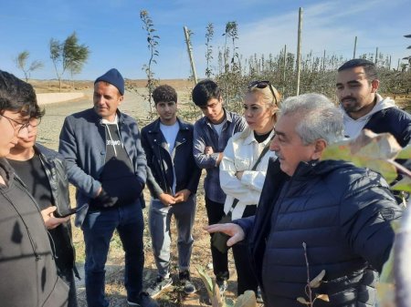 Tələbələr “Kur Fruit Company" MMC-də olublar - FOTO