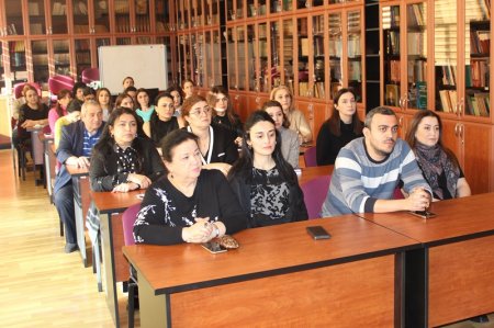 Şərqşünaslıq İnstitutunda “Heydər Əliyev və azərbaycançılıq ideyası” mövzusunda elmi sessiya keçirilib - FOTO