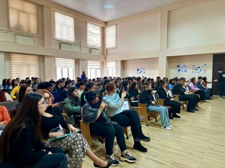 BAAU-da “Növbəti mənəm?” adlı tədbir keçirilib - FOTO