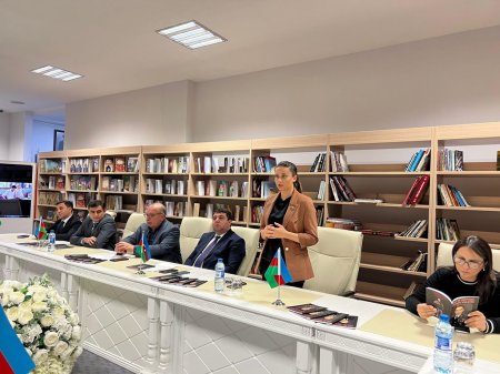 MEK-də şəhid Elşən Müslümova həsr olunmuş kitabın təqdimatı keçirilib - FOTO