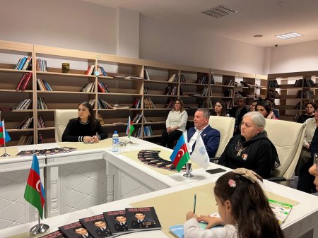 MEK-də şəhid Elşən Müslümova həsr olunmuş kitabın təqdimatı keçirilib - FOTO