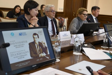 Astanada akademik Ziya Bünyadovun 100 illik yubileyi qeyd edilib - FOTOLAR
