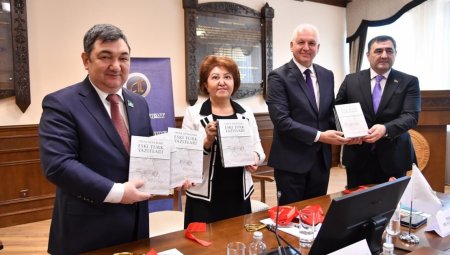 Astanada akademik Ziya Bünyadovun 100 illik yubileyi qeyd edilib - FOTOLAR