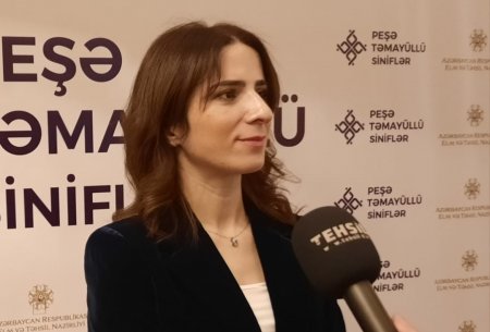 Peşə təmayüllü siniflərin əhatə dairəsi genişləndiriləcək - EKSKLÜZİV
