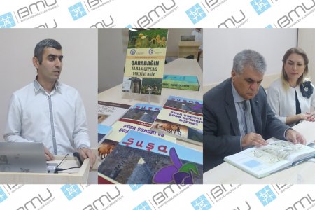 Akademik Yaqub Mahmudovun elmi redaktor və naşiri olduğu atlasın BMU-da təqdimatı keçirilib - FOTO