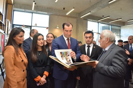 Şamaxıda “Heydər Əliyev və mədəniyyət” adlı sərgi keçirilib - FOTO