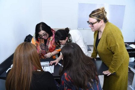 ADNSU-da ABŞ səfirliyi ilə əməkdaşlıq çərçivəsində seminarlar keçirilir - FOTO