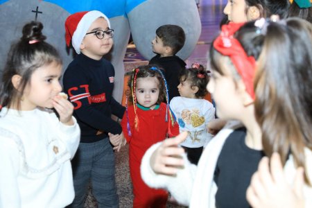 Nizami rayonunda şəhid və qazi övladları üçün bayram şənliyi keçirilib - FOTO