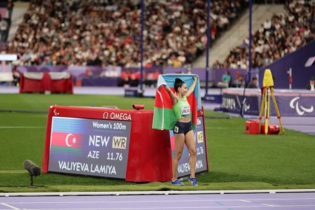 Paris-2024: Azərbaycan paraatleti qızıl medal qazanaraq yeni dünya rekordu müəyyənləşdirib