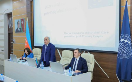 UNEC-də Elmi Şuranın iclası oldu. 
