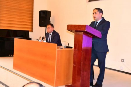 Dağlıq Şirvan Regional Təhsil İdarəsi Ağsu rayonunda təhsil işçiləri ilə görüş keçirdi