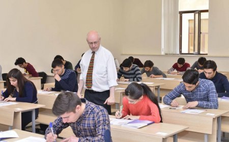 Nəzarətçi köçürməyə şərait yaratdı - İmtahandan çıxarıldı